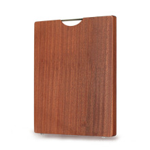 tablero de corte de cocina ebony sólido de madera de madera